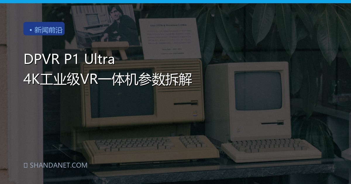 DPVR P1 Ultra 4K工业级VR一体机参数拆解